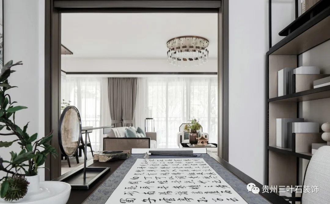 現(xiàn)代中式/東方氣韻，簡逸安然